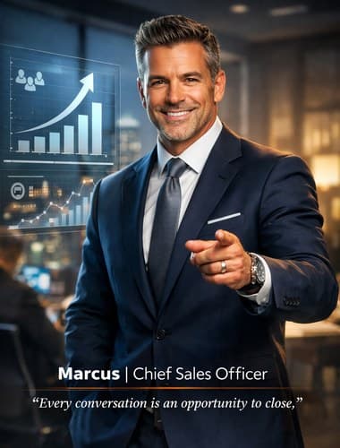 Marcus, Chief Sales Officer